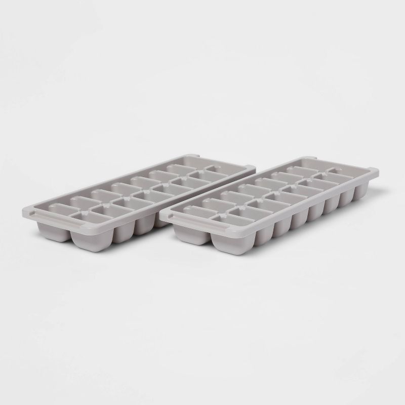 2pk Plastic Ice Trays - Room Essentials™, 1 of 6