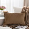 REGALWOVEN Striped Corduroy Decorative Throw Pillow Covers for Couch Bed Sofa Home Decor 2 Pcs - 2 of 4