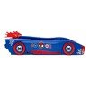 Delta Children Spidey and His Amazing Friends Web Crawler Race Car Twin Bed - Blue/Red - 4 of 4