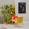 Stupell Industries Flower Specimens on Black Canvas Wall Art - 2 of 4