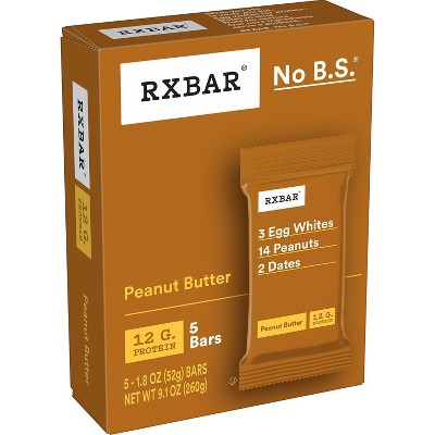 RXBAR Peanut Butter Protein Bars - 5ct/9.1oz