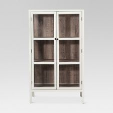 Bookcases With Glass Doors Target, Thin Bookcase With Glass Doors