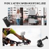 Boersma Super Clamp with 3 Dual Ballhead Magic Arm, Cold Shoe, 1/4 Threads, Phone/Action Camera Mount Adapter for Desk Tripod Tube Crossbar Gimbal - 4 of 4