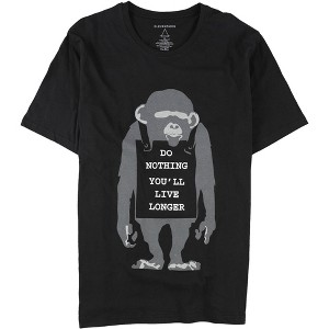 Elevenparis Mens Do Nothing You'll Live Longer Graphic T-Shirt - 1 of 1