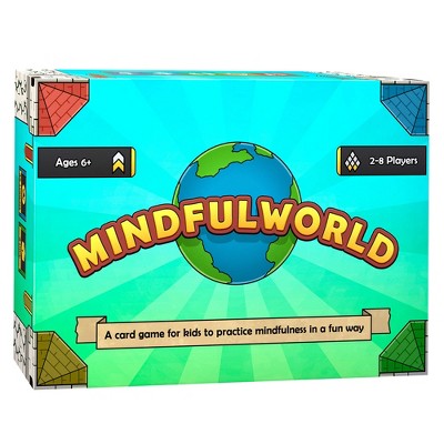 Lupash Games Mindful World Kids Therapy Card Game, 2-8 Player