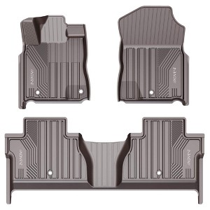Advent All Weather Floor Mats Compatible with 2015-2021 Toyota Tundra Vehicles - 1 of 4