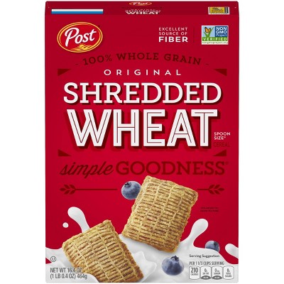 Shredded Wheat Spoon Size Breakfast Cereal - 16.4oz - Post