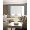 Cal Lighting Bergamo Ceramic Table Lamp With Hardback White Fabric Shade (Sold And Priced As Pairs) - 3 of 3