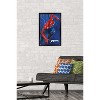 Trends International Marvel Spider-Man: World Of Webs - Posing Framed Wall Poster Prints - 2 of 4