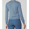 Women's Lace Detail V-neck Sweater - current air - 2 of 4