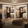 Aheaplus 20.2'' - 96'' Closet Organizer, DIY Closet System with Wood Storage Drawers and Hanging Rods - 3 of 4