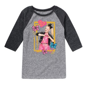 JoJo Siwa Jojo Love  - Athletic Heather/Heather Black - 5T - 1 of 3