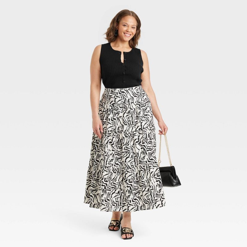 Women's Taffeta Maxi Skirt - A New Day™, 6 of 13