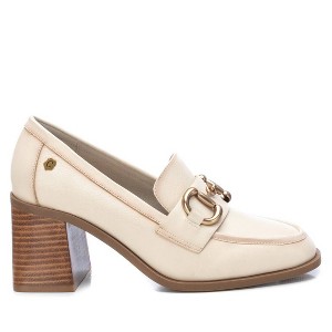 Carmela Collection Women's Leather Loafers 161127 - Ivory, 9.5 - 1 of 4
