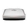 George Foreman Rapid Series 5-Serving Indoor Grill and Panini Press - White - image 2 of 4
