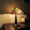 Chloe Lighting Tarben Tiffany-style Victorian 2 Light Table Lamp 16" Wide - 3 of 3