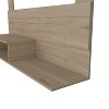 Vynxaria Modern Floating Entertainment Center, TV Stand, Wall-Mounted, White, 43.3"W - 4 of 4