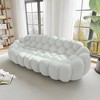 WJShome Bubble Couch,98.43inch Loveseat Sofa,Lazy Floor Sofa,Curved Couch For Living Room, No-Assembly - 2 of 4