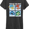 Women's - Inside Out 2 - Festive Christmas Feelings Short Sleeve Graphic T-Shirt - 2 of 4