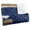 Georgia Southern University Logo Dots Silky Touch Blanket White 50x60 - 3 of 4
