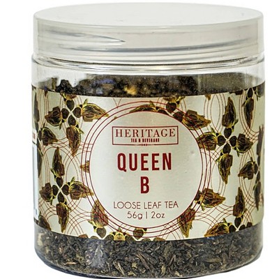 Heritage Tea Queen B Green Loose Leaf Tea - 2oz