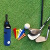 Unique Bargains Neoprene Waist-Mounted Lightweight Golf Ball Carry Bags 2 Pcs - 4 of 4