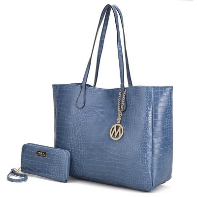 MKF Collection Sadie Oversize Handbag Women Tote & Wallet Set by Mia K