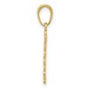 Black Bow Jewelry 14k Yellow Gold Polished Caduceus Pendant - 2 of 4