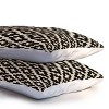 Deny Designs King Holli Zollinger LINEN PLUS Duvet Cover and Pillow Sham Black - 4 of 4