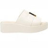 Flexi Women's Leather Slide Platform Sandals, Buckle - 2 of 2