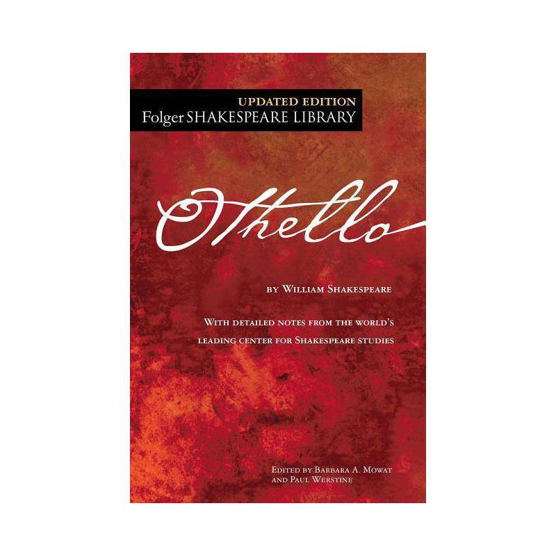 The Tragedy of Othello, the Moor of Venice - (Folger Shakespeare Library) by  William Shakespeare (Paperback), 1 of 2