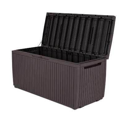 outdoor storage box for pool toys