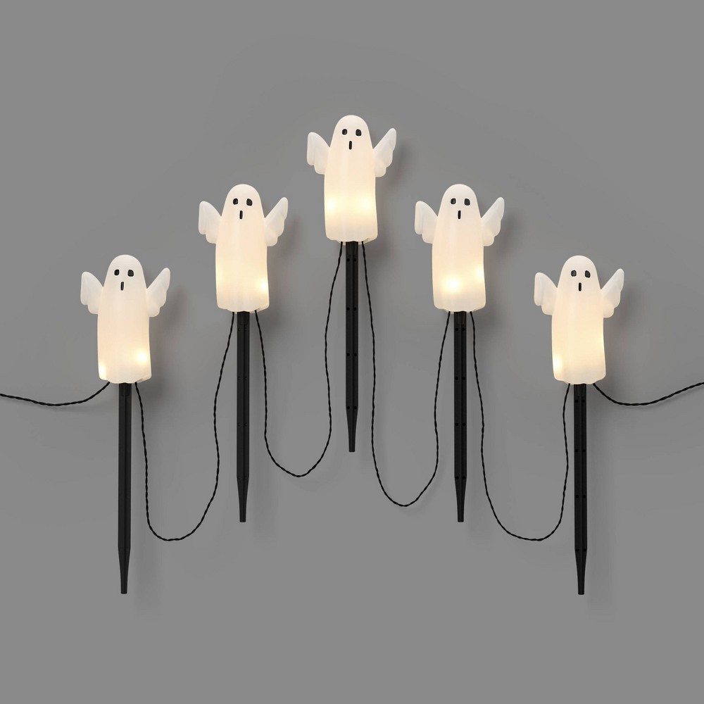 5ct LED Halloween Ghost Stake Lights - Hyde and EEK! Boutique™