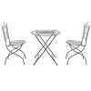 Belen Bistro Set, One Table And Two Chairs - Outdoor - PAT5020 - Safavieh - 3 of 4