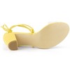 Allegra K Women's Clear Strap Padded Insole Lace Up Block Heels Sandals - 4 of 4
