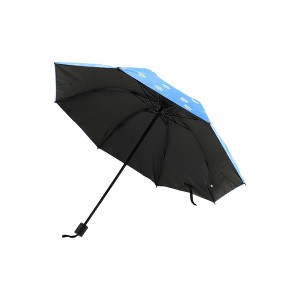 Unique Bargains Umbrella Manual Dual-use Small Flowers Sun Protection Vinyl Impact Cloth 38.58"x26.77" 1 Pcs - 1 of 4
