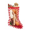 Pet Factory Holiday American Beefhide Rawhide Dog Stocking Assortment-11pc - 2 of 3