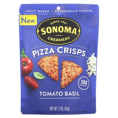 Sonoma Creamery, Pizza Crisps, Tomato Basil, 2 oz