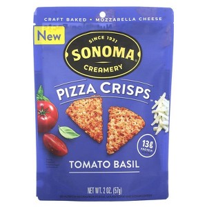 Sonoma Creamery, Pizza Crisps, Tomato Basil, 2 oz - 1 of 2
