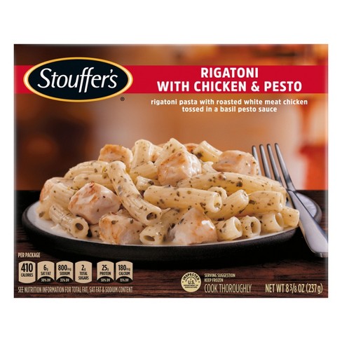 Stouffer's Rigatoni Pasta With Chicken & Pesto Frozen Meal - 8.875oz ...