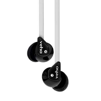 Veho VEP-003-360Z1 360 Stereo Noise isolating Earphones with flex 'anti' tangle cord system