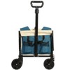 Lightweight Portable Heavy Duty Folding Beach Wagons with Wheels Large Capacity - 3 of 4