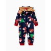 PATPAT Christmas Family Pajama bodysuit Santa Claus Print Pajamas - 3 of 4
