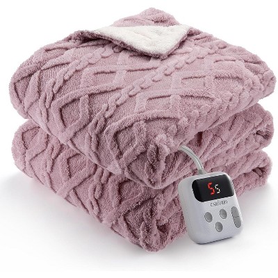Electric Blanket - 10 Heat & Time Settings, ETL Certified, Machine Washable