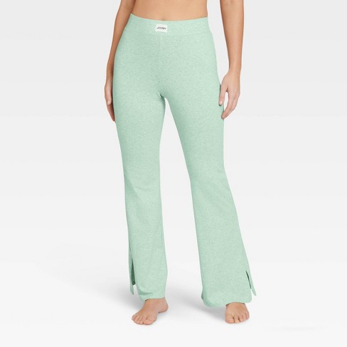 Jockey Generation™ Women's Cotton Stretch Flare Lounge Pants - Turquoise Green  L : Target