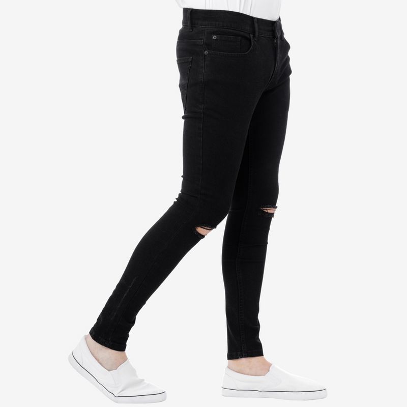 RAW X Men's Slim Fit 5 Pocket Stretch Jeans, 3 of 4