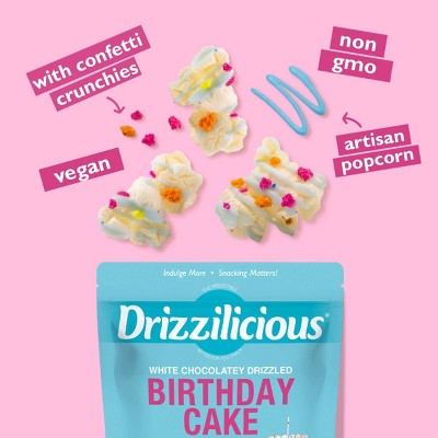 Drizzilicious Popcorn Birthday Cake Drizzle  Bag - 4.5oz
