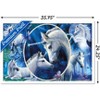 Trends International Lisa Parker - Majestic Unicorns Framed Wall Poster Prints - 3 of 4