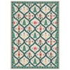 Christmas Area Rug, Christmas Print Throw Carpet with Non Slip Backing, Low Pile Stain Resistant Indoor Mat for Living Room, Bedroom - 3 of 4