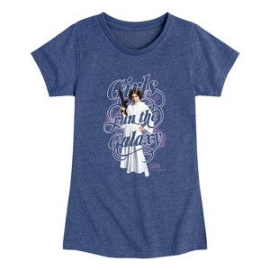 Girls' - Star Wars - Toddler And Youth Girls Run The Galaxy Fitted Short Sleeve Graphic T-Shirt - 1 of 3